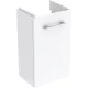 Geberit Selnova Square egy ajtós szekrény kézmosóhoz 32,3x55,7 cm, magasfényű fehér 502.730.00.1