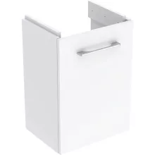   Geberit Selnova Square egy ajtós szekrény kézmosóhoz 38,6x55,7 cm, magasfényű fehér 502.734.00.1