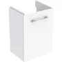 Geberit Selnova Square egy ajtós szekrény kézmosóhoz 38,6x55,7 cm, magasfényű fehér 502.734.00.1