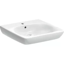   Geberit Selnova Comfort akadálymentes mosdó 60x55 cm, csaplyukkal és túlfolyóval 502.769.00.7
