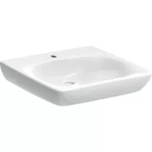   Geberit Selnova Comfort akadálymentes mosdó 60x55 cm, csaplyukkal, túlfolyó nélkül 502.770.00.7