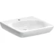 Geberit Selnova Comfort akadálymentes mosdó 60x55 cm, csaplyukkal, túlfolyó nélkül 502.770.00.7