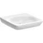 Geberit Selnova Comfort akadálymentes mosdó 60x55 cm, csaplyuk és túlfolyó nélkül 502.771.00.7