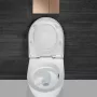 Geberit Acanto fali kerámia WC 36x53 cm TurboFlush technológiával, Rimless kivitel, fehér