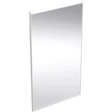   Geberit Option Plus Square tükör 40x70 cm, közvetlen és közvetett világítással, alumínium 502.780.00.1