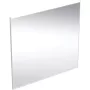 Geberit Option Plus Square tükör 75x70 cm, közvetlen és közvetett világítással, alumínium 502.782.00.1