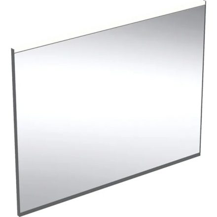 Geberit Option Plus Square tükör 90x70 cm, közvetlen és közvetett világítással, matt fekete 502.783.14.1