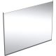 Geberit Option Plus Square tükör 90x70 cm, közvetlen és közvetett világítással, matt fekete 502.783.14.1