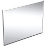 Geberit Option Plus Square tükör 90x70 cm, közvetlen és közvetett világítással, matt fekete 502.783.14.1