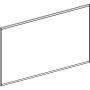 Geberit Option Plus Square tükör 120x70 cm, közvetlen és közvetett világítással, alumínium 502.785.00.1