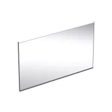   Geberit Option Plus Square tükör 120x70 cm, közvetlen és közvetett világítással, matt fekete 502.785.14.1