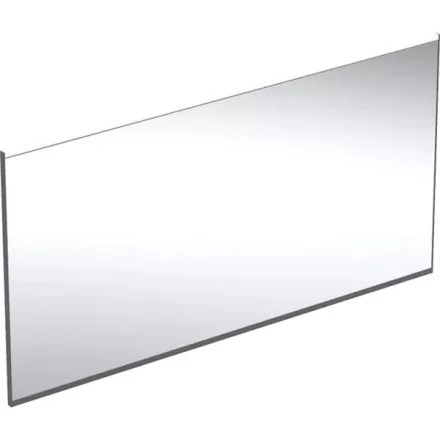 Geberit Option Plus Square tükör 135x70 cm, közvetlen és közvetett világítással, matt fekete 502.786.14.1