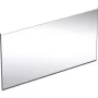 Geberit Option Plus Square tükör 135x70 cm, közvetlen és közvetett világítással, matt fekete 502.786.14.1