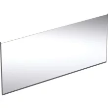   Geberit Option Plus Square tükör 160x70 cm, közvetlen és közvetett világítással, matt fekete 502.787.14.1
