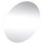 Geberit Option kör alakú tükör 75 cm, közvetlen és közvetett világítással 502.798.00.1