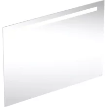   Geberit Option Basic Square tükör felső világítással 100x70 cm, eloxált alumínium 502.809.00.1