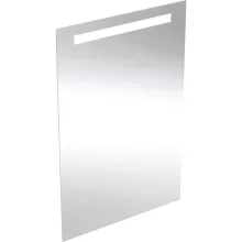   Geberit Option Basic Square tükör felső világítással 60x90 cm, eloxált alumínium 502.812.00.1