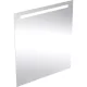 Geberit Option Basic Square tükör felső világítással 80x90 cm, eloxált alumínium 502.813.00.1