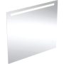 Geberit Option Basic Square tükör felső világítással 100x90 cm, eloxált alumínium 502.814.00.1