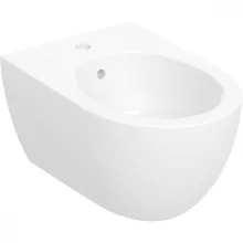   Geberit Acanto fali kerámia bidé 35x53 cm, csaplyukkal és túlfolyóval, zárt forma, KeraTect 502.825.00.8 (502825008)