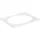 Geberit Selnova Square mosdópult 59,1x47,5 cm, fényes fehér 502.860.00.1