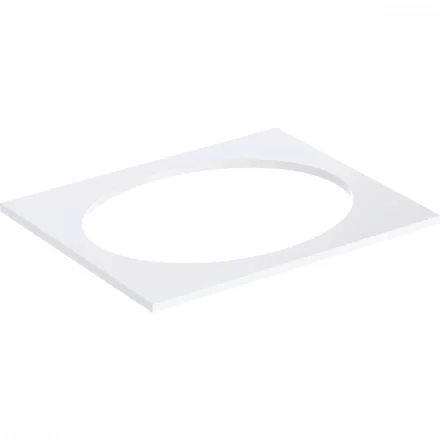Geberit Selnova Square mosdópult 59,1x47,5 cm, fényes fehér 502.860.00.1
