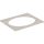 Geberit Selnova Square mosdópult 59,1x47,5 cm, világos hikoridió 502.863.00.1