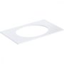 Geberit Selnova Square mosdópult 79,1x47,5 cm, magasfényű fehér 502.864.00.1