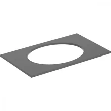   Geberit Selnova Square mosdópult 79,1x47,5 cm, matt láva 502.865.00.1