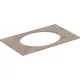 Geberit Selnova Square mosdópult 79,1x47,5 cm, hikoridió 502.866.00.1