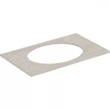   Geberit Selnova Square mosdópult 79,1x47,5 cm, világos hikoridió 502.867.00.1