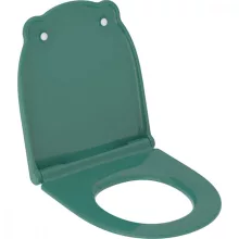   Geberit Bambini Duroplast WC-ülőke gyermekeknek normál zsanérral, erdei zöld 502.969.79.1 (502969791)