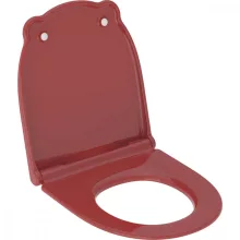   Geberit Bambini Duroplast WC-ülőke gyermekeknek soft-close zsanérral, kármin vörös 502.970.FY.1 (502970FY1)