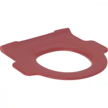   Geberit Bambini Duroplast WC-ülőkarima gyermekeknek, támaszkodóval, kármin vörös 502.971.FY.1 (502971FY1)