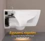 Geberit iCon fali kerámia WC TurboFlush technológiával ülőkével 503046001