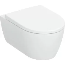   Geberit iCon fali kerámia WC TurboFlush technológiával és ülőkével, matt fehér 503.046.JT.1