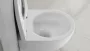 Geberit iCon fali kerámia WC TurboFlush technológiával és ülőkével, rövidített kivitel, matt fehér 