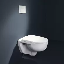   Geberit Selnova mélyöblítésű fali kerámia WC TurboFlush öblítéssel és Duroplast ülőkével, fehér 503.083.00.1