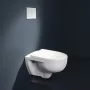 Geberit Selnova mélyöblítésű fali kerámia WC TurboFlush öblítéssel és Duroplast ülőkével, fehér 503.083.00.1