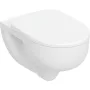 Geberit Selnova mélyöblítésű fali kerámia WC TurboFlush öblítéssel és Duroplast ülőkével, fehér 503.083.00.1
