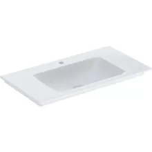   Geberit One beépíthető mosdó 90x48 cm csaplyukkal, túlfolyó nélkül, KeraTect felület bevonattal 505.010.01.3
