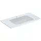 Geberit One beépíthető mosdó 90x48 cm csaplyukkal, túlfolyó nélkül, KeraTect felület bevonattal 505.010.01.3