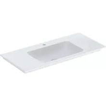   Geberit One beépíthető mosdó 105x48 cm csaplyukkal, túlfolyó nélkül, KeraTect felület bevonattal 505.010.01.4