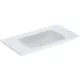 Geberit One beépíthető mosdó 90x48 cm csaplyuk és túlfolyó nélkül, KeraTect felület bevonattal 505.011.01.3
