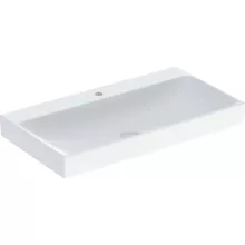   Geberit One mosdó 90x48 cm csaplyukkal, túlfolyó nélkül, KeraTect felület bevonattal 505.020.01.3