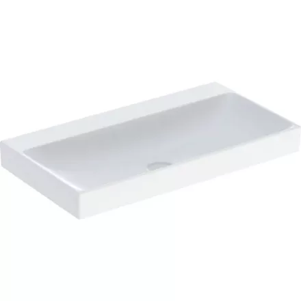 Geberit One mosdó 90x48 cm csaplyuk és túlfolyó nélkül, KeraTect felület bevonattal 505.021.01.3