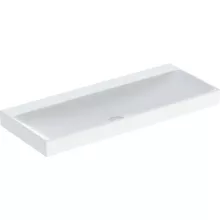   Geberit One mosdó 120x48 cm, csaplyuk és túlfolyó nélkül, KeraTect felület bevonattal 505.021.01.5