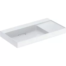   Geberit One balos mosdó 90x48 cm, KeraTect, túlfolyó és csapfurat nélkül, fehér 505.042.00.1