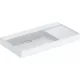 Geberit One balos mosdó 90x48 cm, KeraTect, túlfolyó és csapfurat nélkül, fehér 505.042.00.1