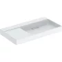 Geberit One jobbos mosdó 90x48 cm, KeraTect, túlfolyó és csapfurat nélkül, fehér 505.044.00.1